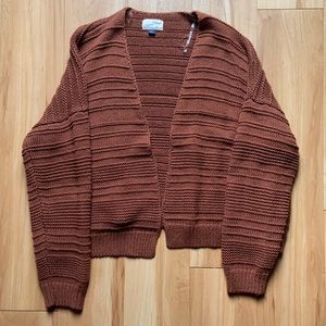 Burnt Orange Cardigan